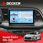 Штатная магнитола Hyundai Elantra 2016-2020 CAN Decker D9-010 6x128 DSP 4G 2K