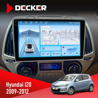 Штатная магнитола Hyundai I20 2009-2012 Climate Decker D9-010 6x128 DSP 4G 2K