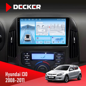 Штатна магнітола Hyundai i30 (FD) 2008-2011 Climate Decker D9-010 6x128 DSP 4G 2K