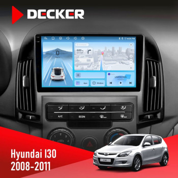 Штатна магнітола Hyundai i30 (FD) 2008-2011 Decker D9-010 6x128 DSP 4G 2K