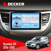 Штатна магнітола Hyundai IX35 2016-2018 Decker D9-010 6x128 DSP 4G 2K
