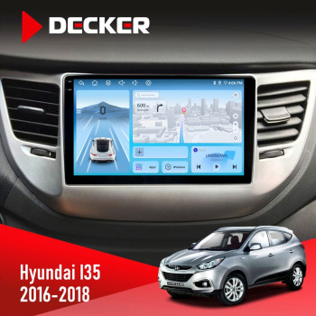 Штатна магнітола Hyundai IX35 2016-2018 Decker D9-010 6x128 DSP 4G 2K