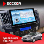 Штатна магнітола Hyundai Sonata 2008-2010 Climate Decker D9-010 6x128 DSP 4G 2K