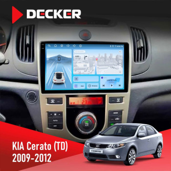 Штатная магнитола KIA Cerato (TD) 2009-2012 Climate Decker D9-010 6x128 DSP 4G 2K