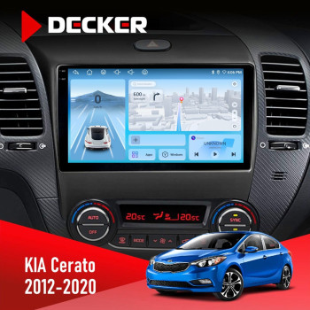 Штатная магнитола KIA Cerato 2012-2020 Decker D9-010 6x128 DSP 4G 2K