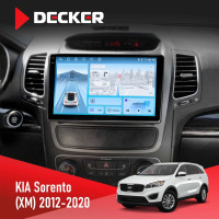 Штатная магнитола KIA Sorento 2012-2020 Decker D9-010 6x128 DSP 4G 2K
