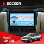 Штатна магнітола Mazda 3 2004-2008 Decker D9-010 6x128 DSP 4G 2K