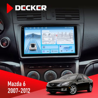 Штатна магнітола Mazda 6 GH 2007-2012 Decker D9-010 6x128 DSP 4G 2K