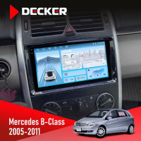 Штатна магнітола Mercedes-Benz B-Class (W245) 2005-2011 Decker D9-010 6x128 DSP 4G 2K