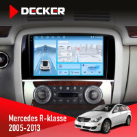 Штатна магнітола Mercedes-Benz R-Class (W251) 2005-2013 AMP Decker D9-010 6x128 DSP 4G 2K