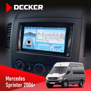Штатная магнитола Mercedes-Benz Sprinter (W906) 2006  Decker D9-010 6x128 DSP 4G 2K