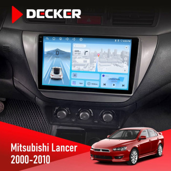 Штатная магнитола Mitsubishi Lancer 9 2000-2010 Decker D9-010 6x128 DSP 4G 2K