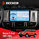 Штатная магнитола Nissan X-Trail 2001-2004 Decker D9-010 6x128 DSP 4G 2K