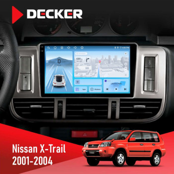 Штатная магнитола Nissan X-Trail 2001-2004 Decker D9-010 6x128 DSP 4G 2K