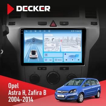 Штатная магнитола Opel Astra H Zafira B Black Decker D9-010 6x128 DSP 4G 2K