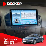 Штатная магнитола Opel Insignia 2008-2013 Decker D9-010 6x128 DSP 4G 2K