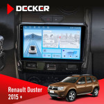 Штатная магнитола Renault Duster 2015-2022 Decker D9-010 6x128 DSP 4G 2K