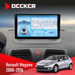 Штатна магнітола Renault Megane III 2008-2016 Decker D9-010 6x128 DSP 4G 2K