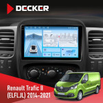 Штатна магнітола Renault Trafic 2014-2021 Decker D9-010 6x128 DSP 4G 2K