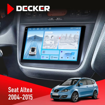 Штатна магнітола Seat Altea 2004-2015 Decker D9-010 6x128 DSP 4G 2K