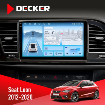 Штатна магнітола Seat Leon 2012-2020 Decker D9-010 6x128 DSP 4G 2K