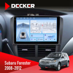Штатная магнитола Subaru Forester 2008-2012 Decker D9-010 6x128 DSP 4G 2K