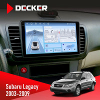 Штатная магнитола Subaru Legacy 2003-2009 Decker D9-010 6x128 DSP 4G 2K