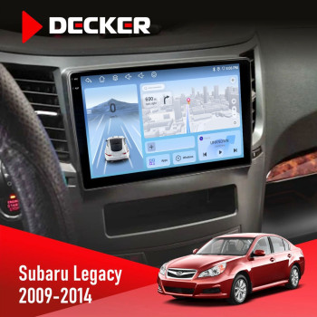 Штатная магнитола Subaru Legacy 2009-2014 Decker D9-010 6x128 DSP 4G 2K