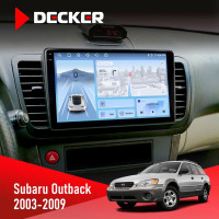 Штатная магнитола Subaru Outback 2003-2009 Decker D9-010 6x128 DSP 4G 2K