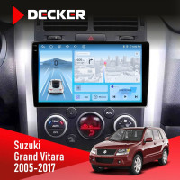 Штатная магнитола Suzuki Grand Vitara 2005-2017 Decker D9-010 6x128 DSP 4G 2K
