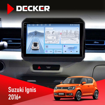 Штатная магнитола Suzuki Ignis 2016  Decker D9-010 6x128 DSP 4G 2K