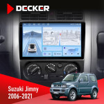 Штатная магнитола Suzuki Jimny 2006-2021 Decker D9-010 6x128 DSP 4G 2K