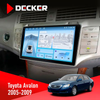 Штатная магнитола Toyota Avalon 2005-2009 Decker D9-010 6x128 DSP 4G 2K