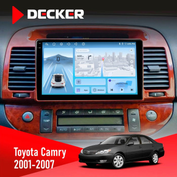 Штатная магнитола Toyota Camry 30 2001-2007 Decker D9-010 6x128 DSP 4G 2K