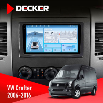 Штатная магнитола Volkswagen Crafter 2006-2016 Decker D9-010 6x128 DSP 4G 2K