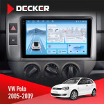 Штатная магнитола Volkswagen Polo 2005-2009 Decker D9-010 6x128 DSP 4G 2K