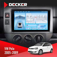 Штатная магнитола Volkswagen Polo 2005-2009 Decker D9-010 6x128 DSP 4G 2K