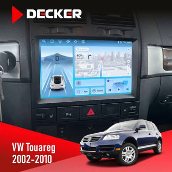 Штатная магнитола Volkswagen Touareg 2002-2010 Decker D9-010 6x128 DSP 4G 2K