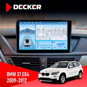 Штатная магнитола BMW X1 E84 2009-2012 Decker D10-010 6x128 DSP 4G 2K