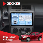 Штатная магнитола Dodge Caliber 2007-2008 Decker D10-010 6x128 DSP 4G 2K