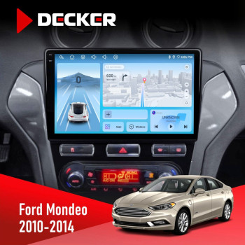 Штатная магнитола Ford Mondeo 2010-2014 Climate Decker D10-010 6x128 DSP 4G 2K