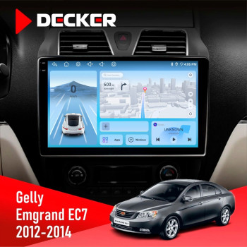 Штатная магнитола Gelly Emgrand EC7 2012-2014 Decker D10-010 6x128 DSP 4G 2K