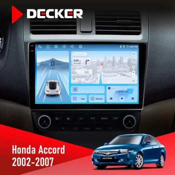 Штатная магнитола Honda Accord 2002-2007 Decker D10-010 6x128 DSP 4G 2K