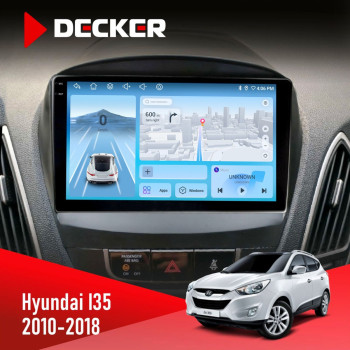 Штатна магнітола Hyundai ix35 2010-2018 Decker D10-010 6x128 DSP 4G 2K