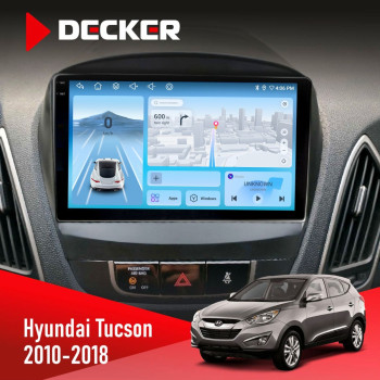 Штатна магнітола Hyundai Tucson 2010-2018 Decker D10-010 6x128 DSP 4G 2K