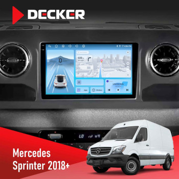 Штатная магнитола Mercedes-Benz Sprinter (W906) 2018  Decker D10-010 6x128 DSP 4G 2K