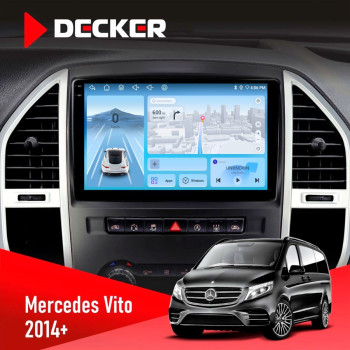 Штатная магнитола Mercedes-Benz Vito (W447) 2014  Decker D10-010 6x128 DSP 4G 2K