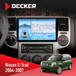Штатная магнитола Nissan X-Trail 2004-2007 Decker D10-010 6x128 DSP 4G 2K