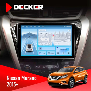 Штатная магнитола Nissana Murano 2015  Decker D10-010 6x128 DSP 4G 2K