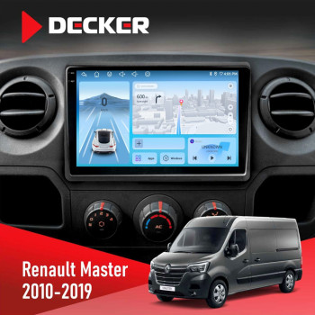Штатная магнитола Renault Master 2010-2019 Decker D10-010 6x128 DSP 4G 2K